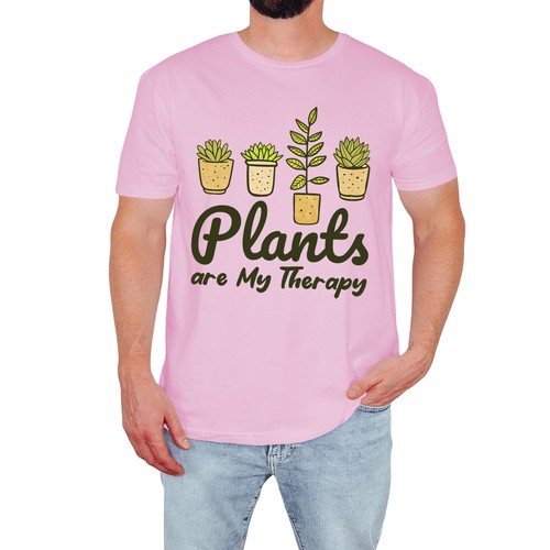 Süße pflanzen herren - herren, t-shirt