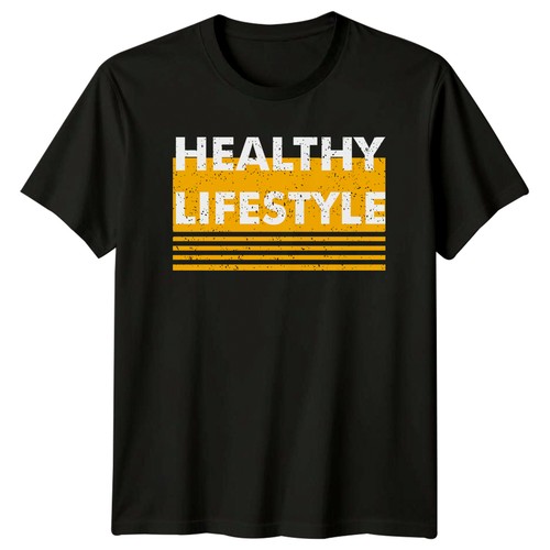 Gesunder lebensstil shirt - lebensstil, t-shirt