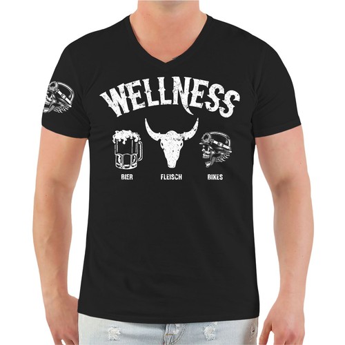 Shirt wellness für - t-shirt,